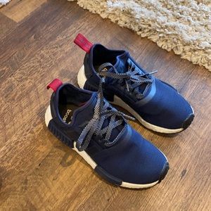 Women’s Navy Blue Adidas NMD’s size 6, &  7 1/2
